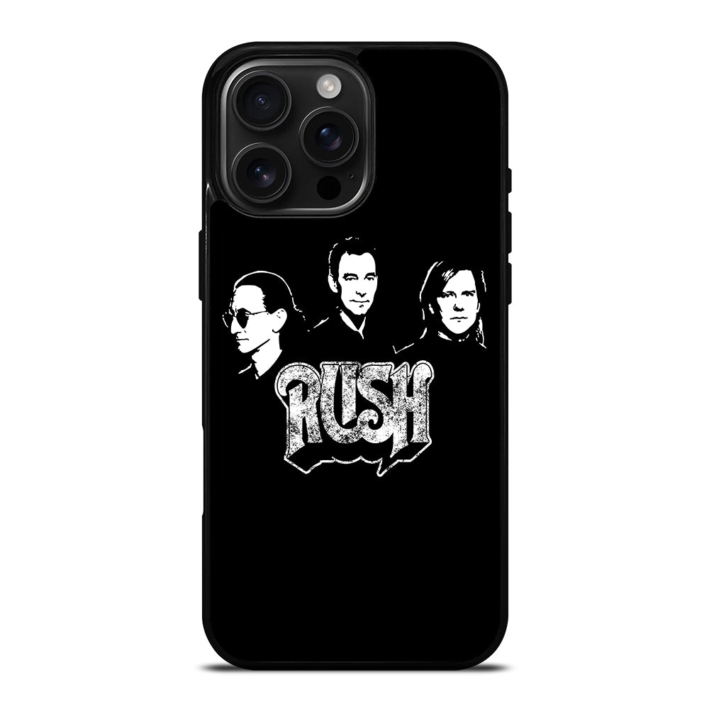 RUSH LOGO BAND iPhone 16 Pro Max Case Cover