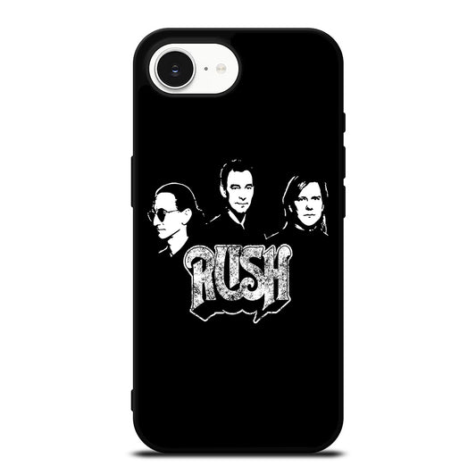 RUSH LOGO BAND iPhone 16e Case Cover