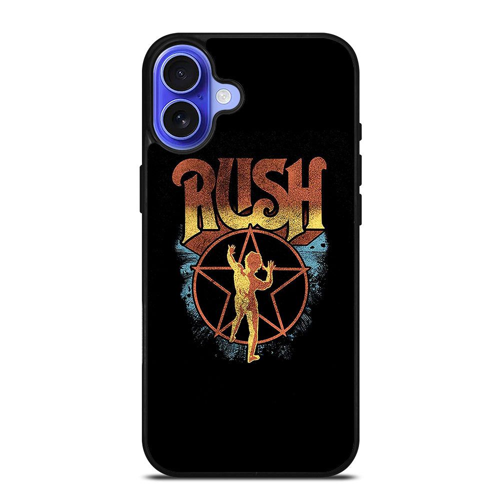 RUSH LOGO iPhone 16 Case Cover