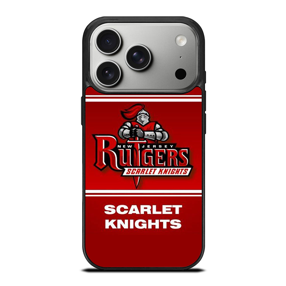 RUTGERS SCARLET KNIGHTS ICON iPhone 17 Pro Case Cover