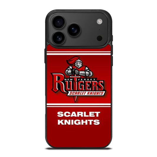 RUTGERS SCARLET KNIGHTS ICON iPhone 17 Pro Max Case Cover