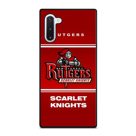 RUTGERS SCARLET KNIGHTS ICON Samsung Galaxy Note 10 Case Cover