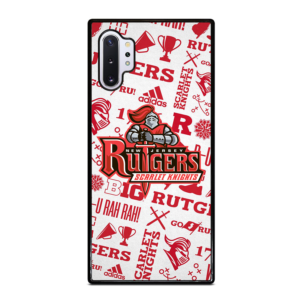 RUTGERS SCARLET KNIGHTS NFL ICON Samsung Galaxy Note 10 Plus Case Cover