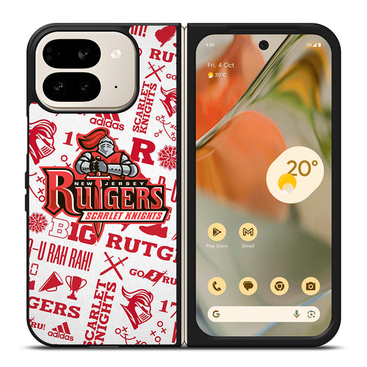 RUTGERS SCARLET KNIGHTS NFL ICON Google Pixel 9 Pro Fold Case Cover