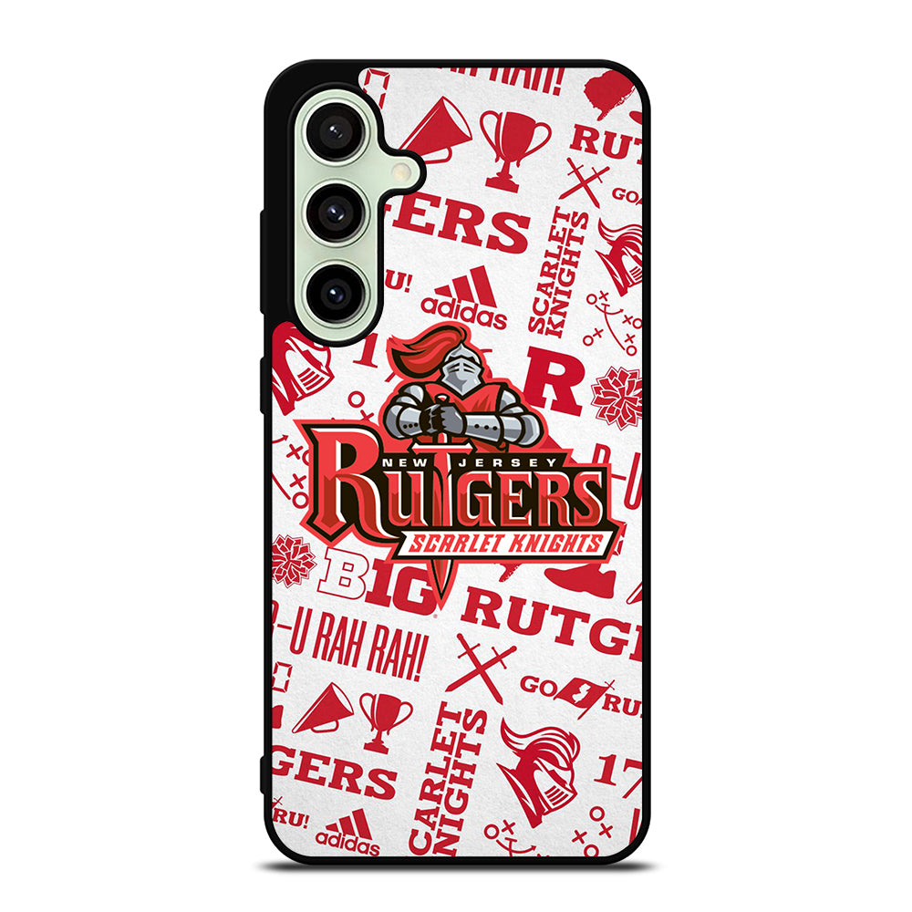RUTGERS SCARLET KNIGHTS NFL ICON Samsung Galaxy S24 FE Case Cover