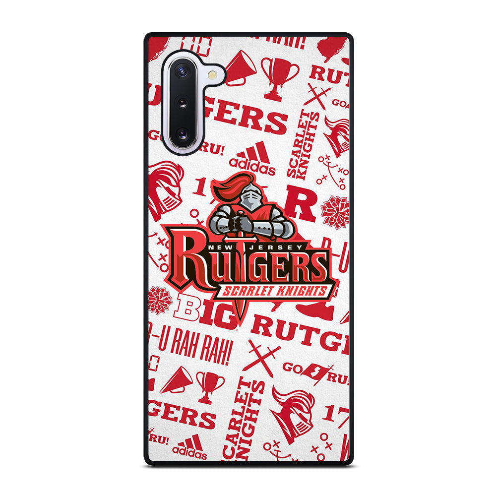 RUTGERS SCARLET KNIGHTS NFL ICON Samsung Galaxy Note 10 Case Cover