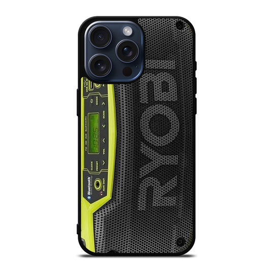 RYOBI JOBSITE RADIO 2 iPhone 15 Pro Max Case Cover