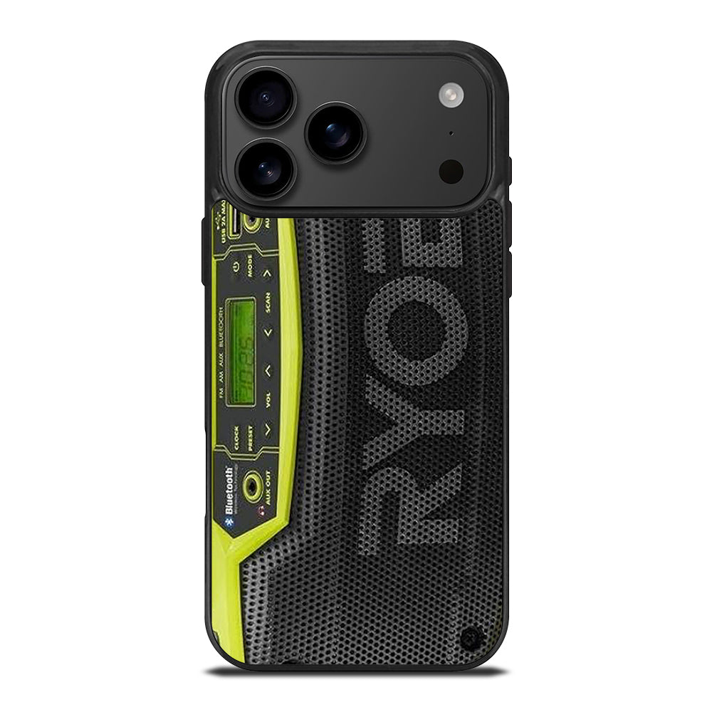 RYOBI JOBSITE RADIO 2 iPhone 17 Pro Max Case Cover