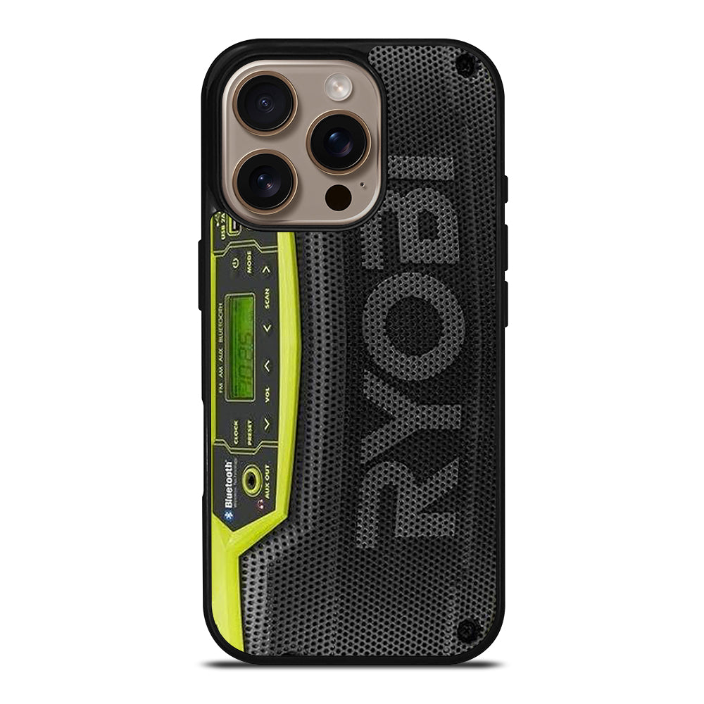 RYOBI JOBSITE RADIO 2 iPhone 16 Pro Case Cover