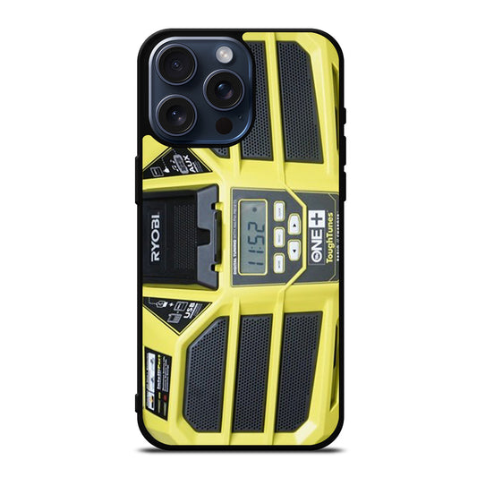 RYOBI JOBSITE RADIO 3 iPhone 15 Pro Max Case Cover