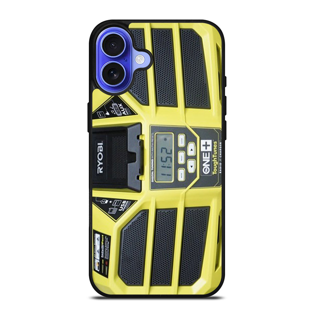 RYOBI JOBSITE RADIO 3 iPhone 16 Case Cover