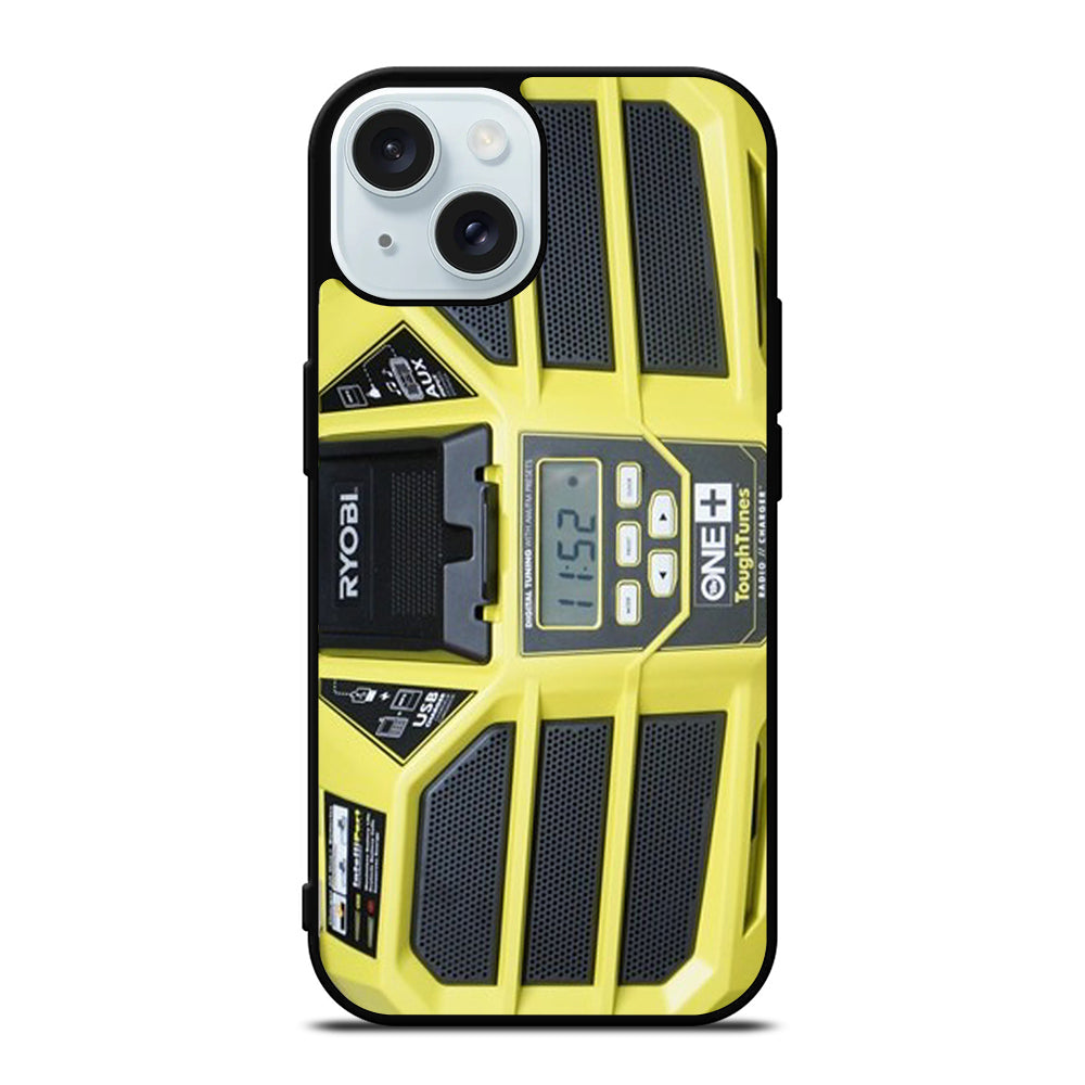 RYOBI JOBSITE RADIO 3 iPhone 15 Case Cover
