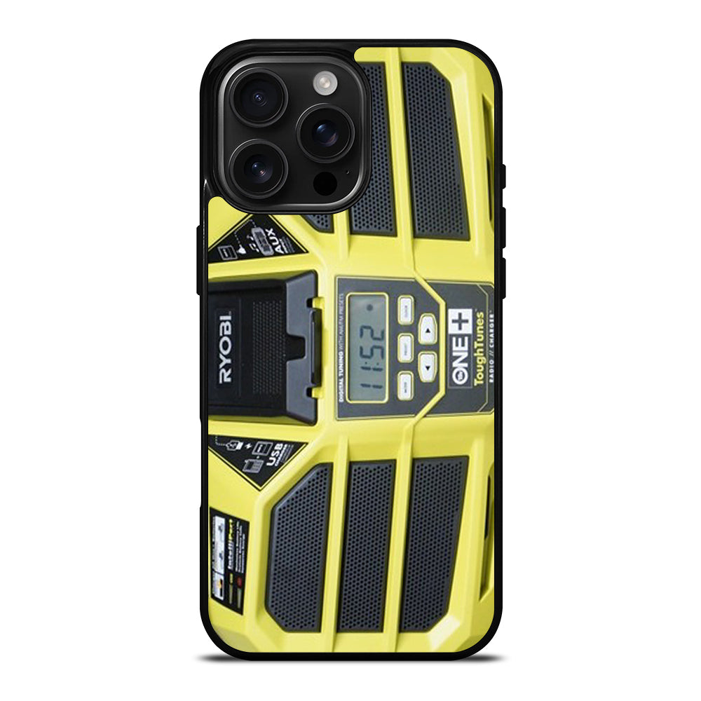 RYOBI JOBSITE RADIO 3 iPhone 16 Pro Max Case Cover