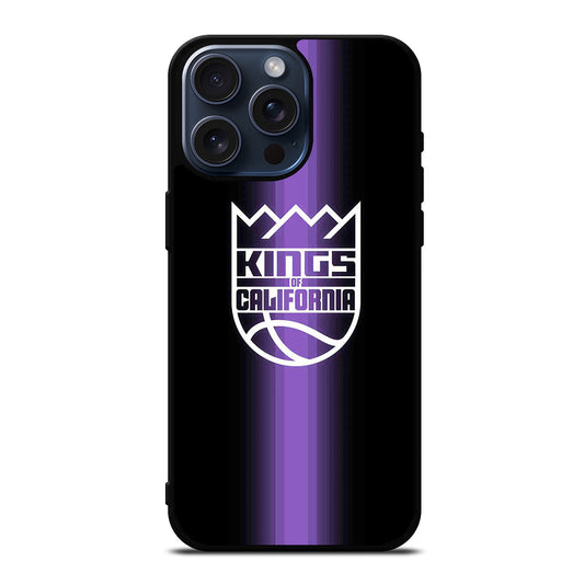 SACRAMENTO KINGS BASKETBALL ICON iPhone 15 Pro Max Case Cover