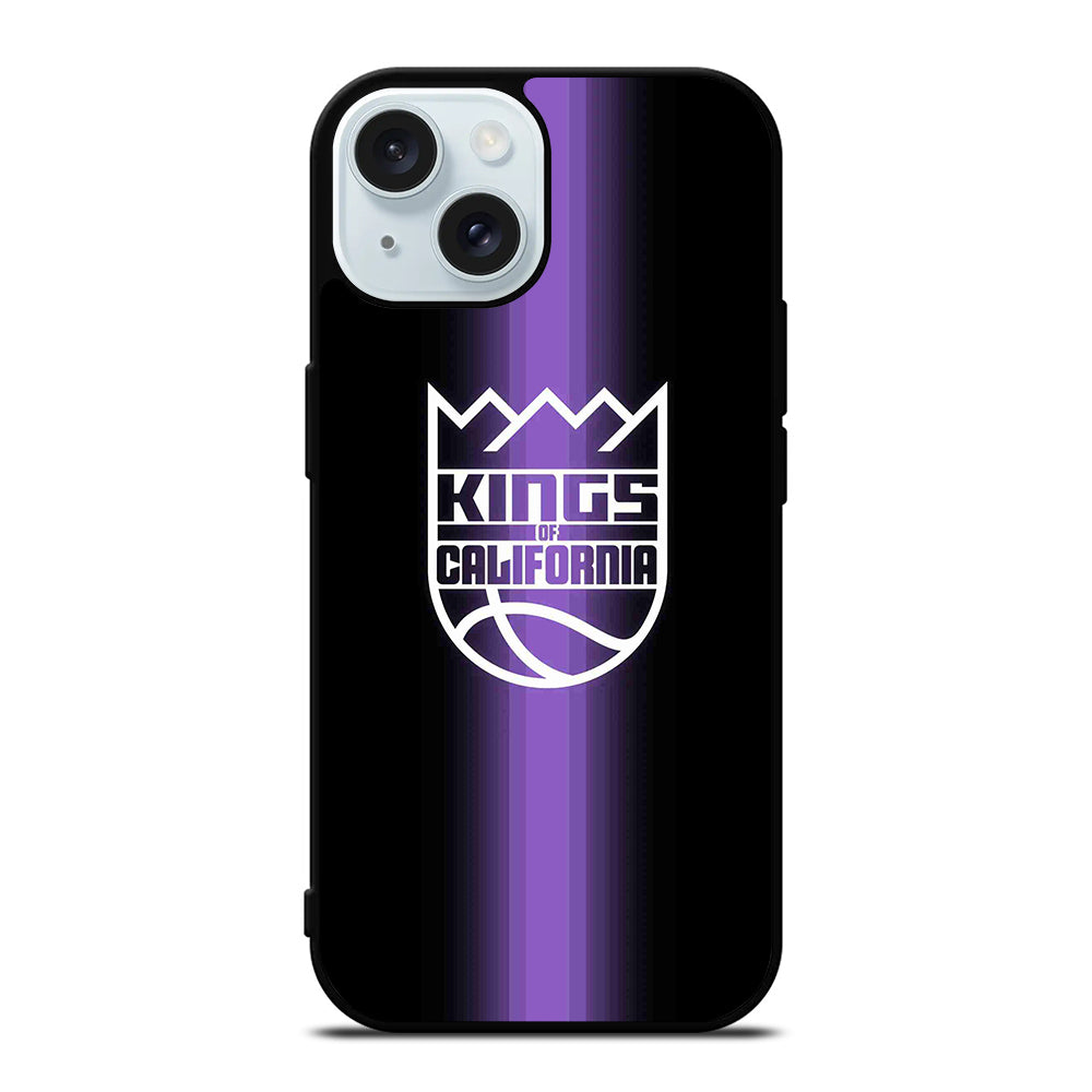 SACRAMENTO KINGS BASKETBALL ICON iPhone 15 Case Cover