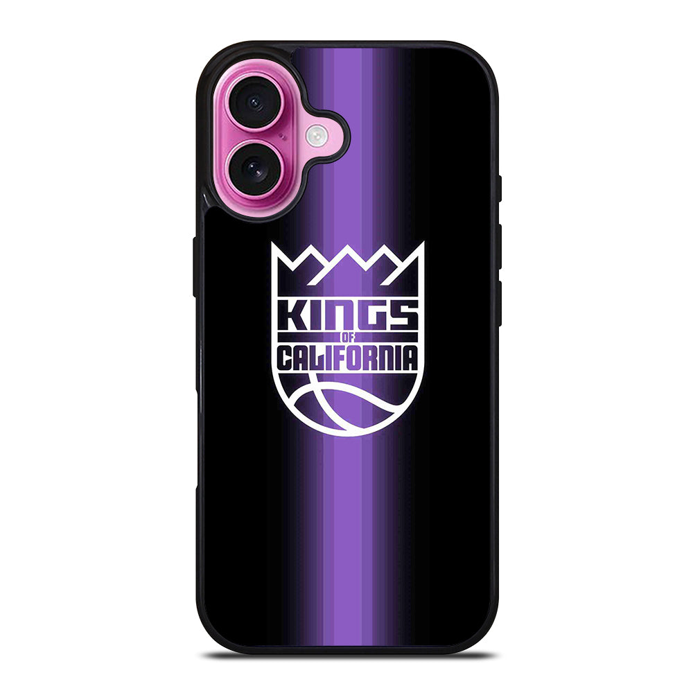 SACRAMENTO KINGS BASKETBALL ICON iPhone 16 Plus Case Cover