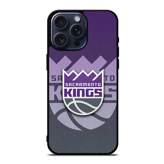 SACRAMENTO KINGS NBA LOGO iPhone 15 Pro Max Case Cover