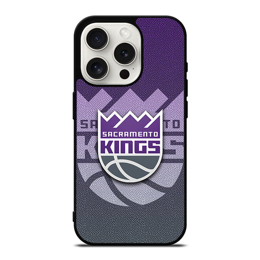 SACRAMENTO KINGS NBA LOGO iPhone 15 Pro Case Cover
