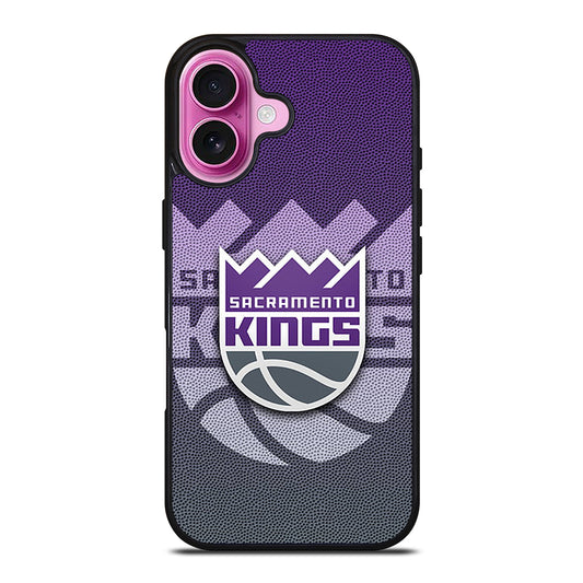 SACRAMENTO KINGS NBA LOGO iPhone 16 Plus Case Cover
