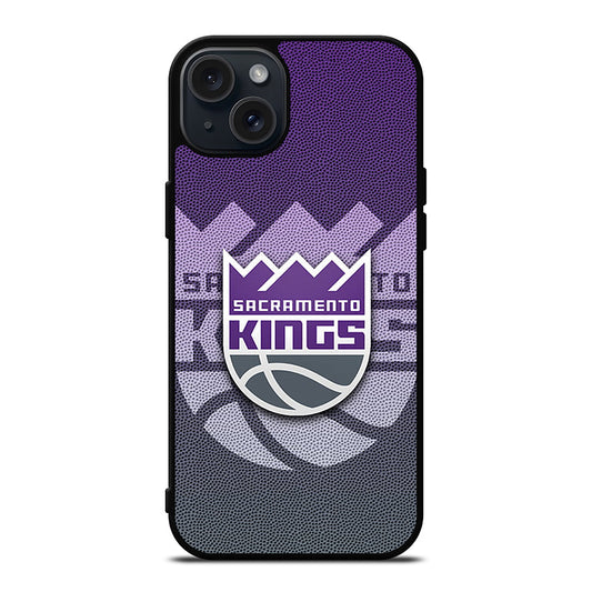 SACRAMENTO KINGS NBA LOGO iPhone 15 Plus Case Cover