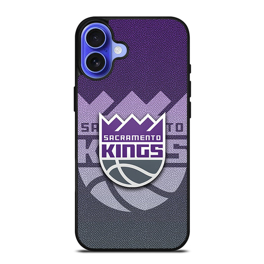 SACRAMENTO KINGS NBA LOGO iPhone 16 Case Cover