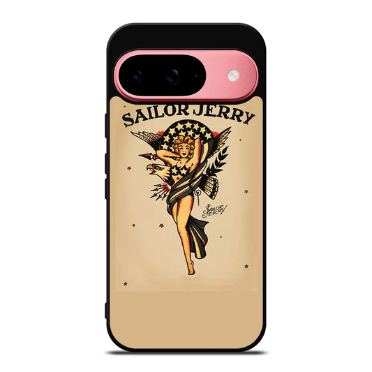 SAILOR JERRY SEXY GIRL ART Google Pixel 9 Case Cover