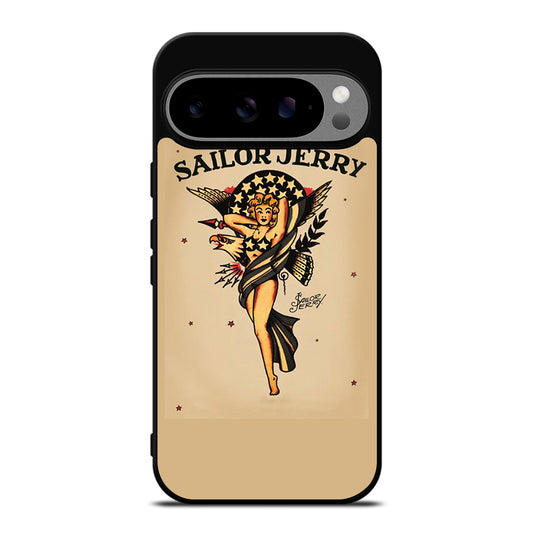 SAILOR JERRY SEXY GIRL ART Google Pixel 9 Pro XL Case Cover
