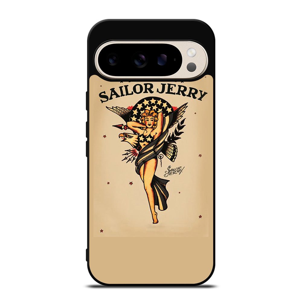 SAILOR JERRY SEXY GIRL ART Google Pixel 9 Pro Case Cover