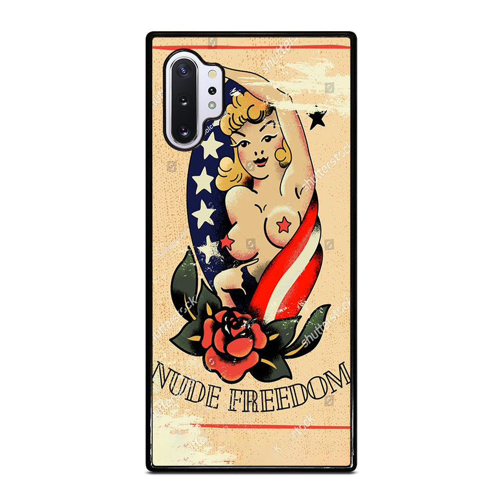 SAILOR JERRY SEXY GIRL TATTOO Samsung Galaxy Note 10 Plus Case Cover