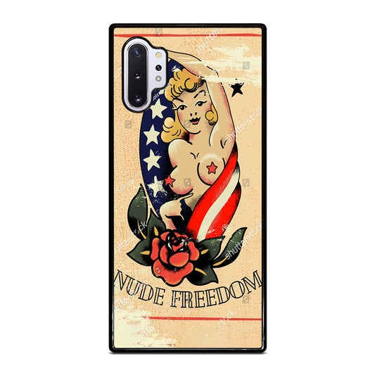 SAILOR JERRY SEXY GIRL TATTOO Samsung Galaxy Note 10 Plus Case Cover