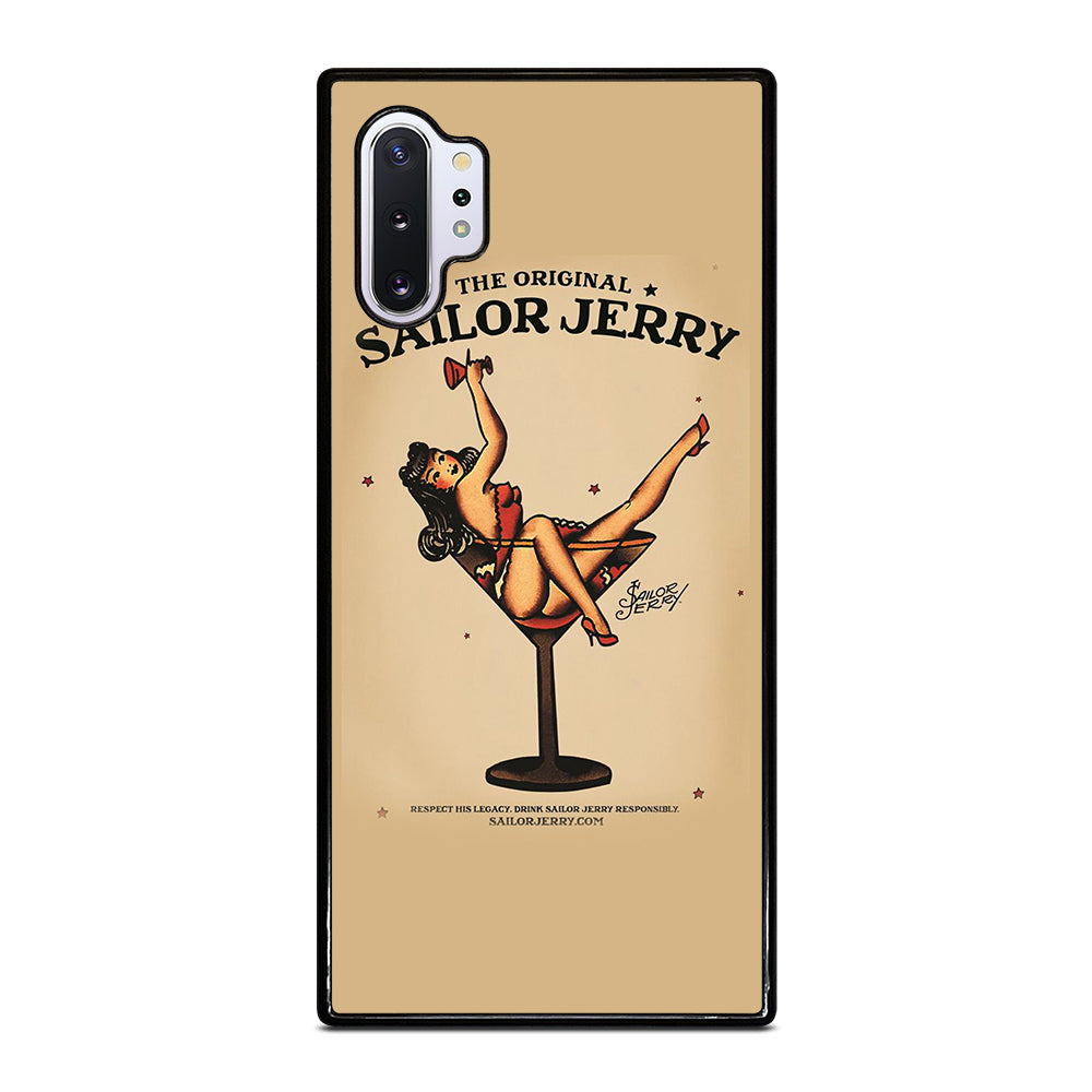 SAILOR JERRY SEXY GIRL TATTOO ART Samsung Galaxy Note 10 Plus Case Cover
