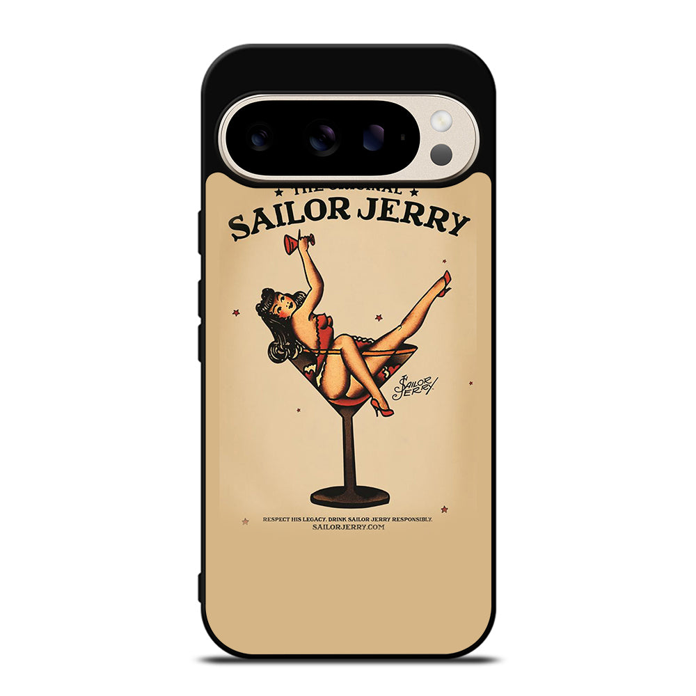 SAILOR JERRY SEXY GIRL TATTOO ART Google Pixel 9 Pro Case Cover