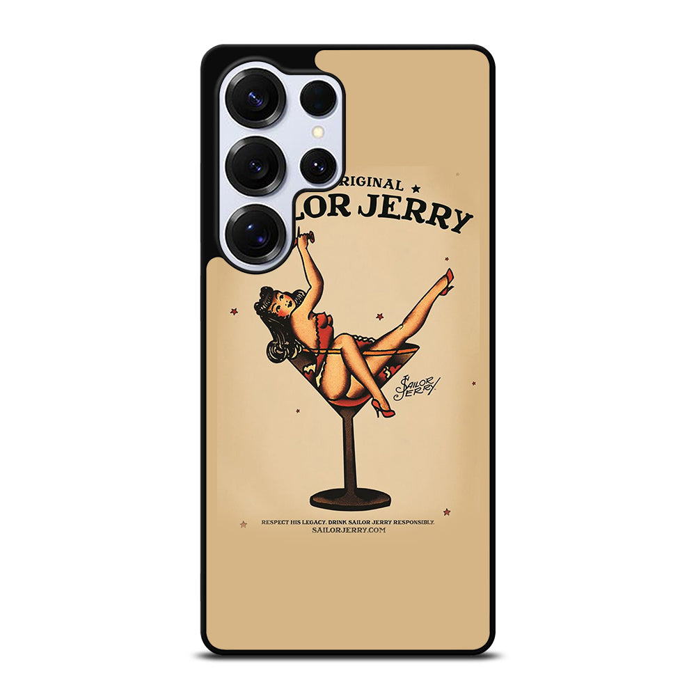 SAILOR JERRY SEXY GIRL TATTOO ART Samsung Galaxy S25 Ultra Case Cover