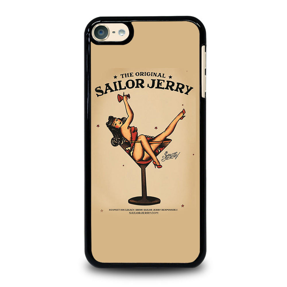SAILOR JERRY SEXY GIRL TATTOO ART iPod Touch 6 Case Cover