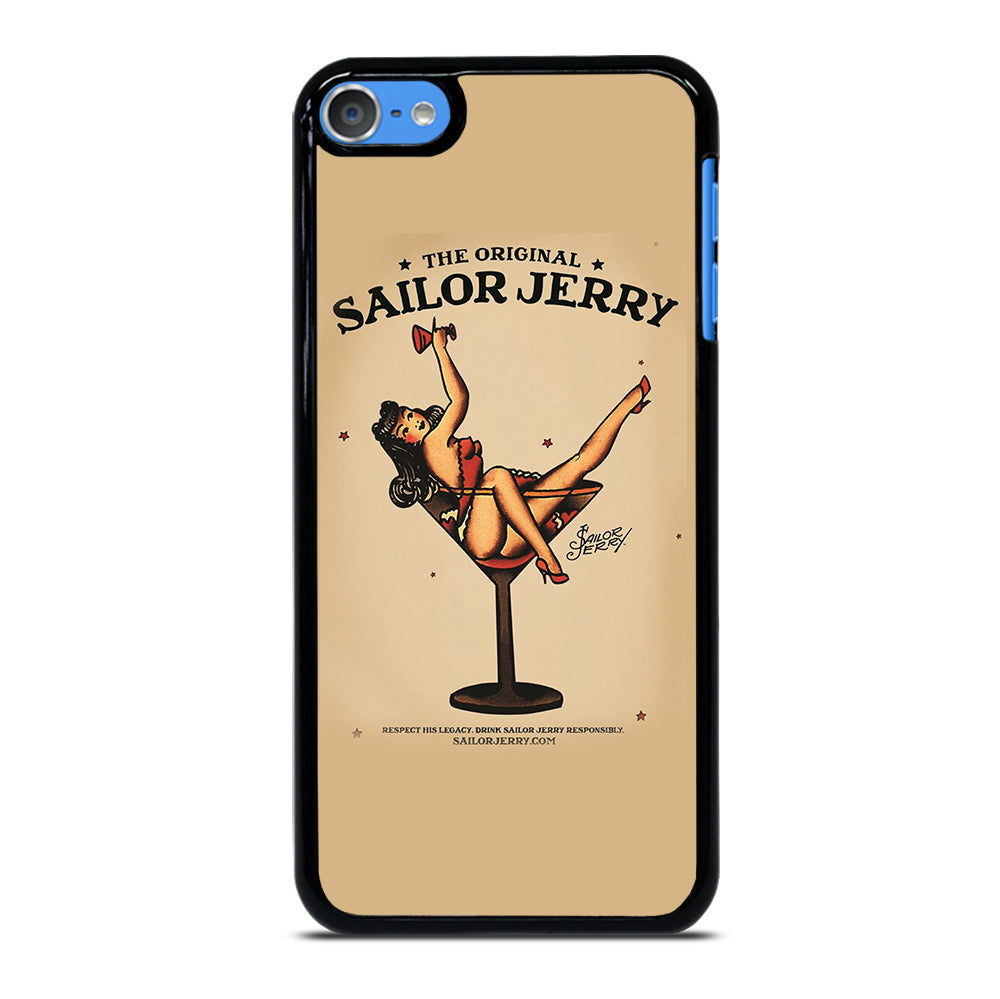 SAILOR JERRY SEXY GIRL TATTOO ART iPod Touch 7 Case Cover