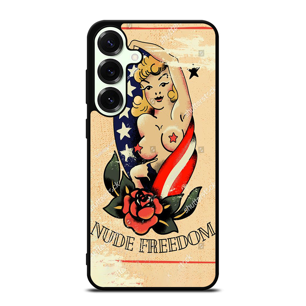 SAILOR JERRY SEXY GIRL TATTOO Samsung Galaxy S26 Plus Case Cover
