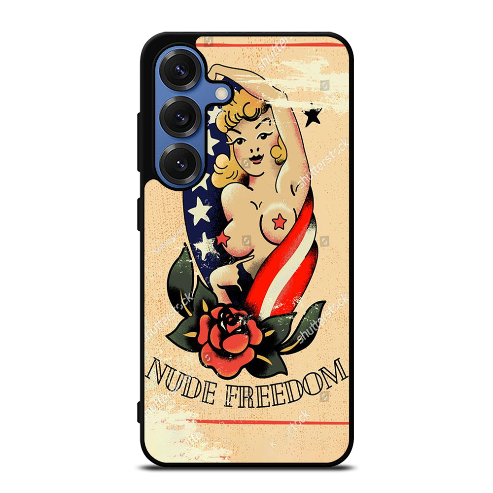 SAILOR JERRY SEXY GIRL TATTOO Samsung Galaxy S25 Case Cover