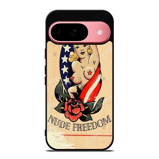 SAILOR JERRY SEXY GIRL TATTOO Google Pixel 9 Case Cover