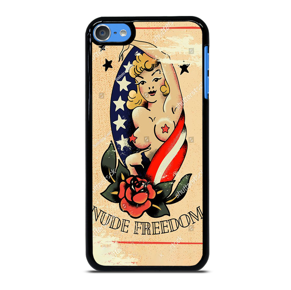 SAILOR JERRY SEXY GIRL TATTOO iPod Touch 7 Case Cover