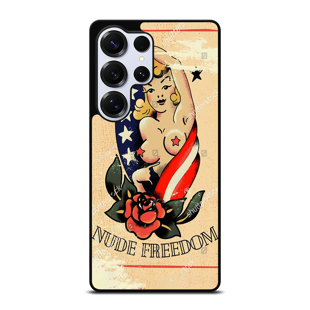 SAILOR JERRY SEXY GIRL TATTOO Samsung Galaxy S26 Ultra Case Cover