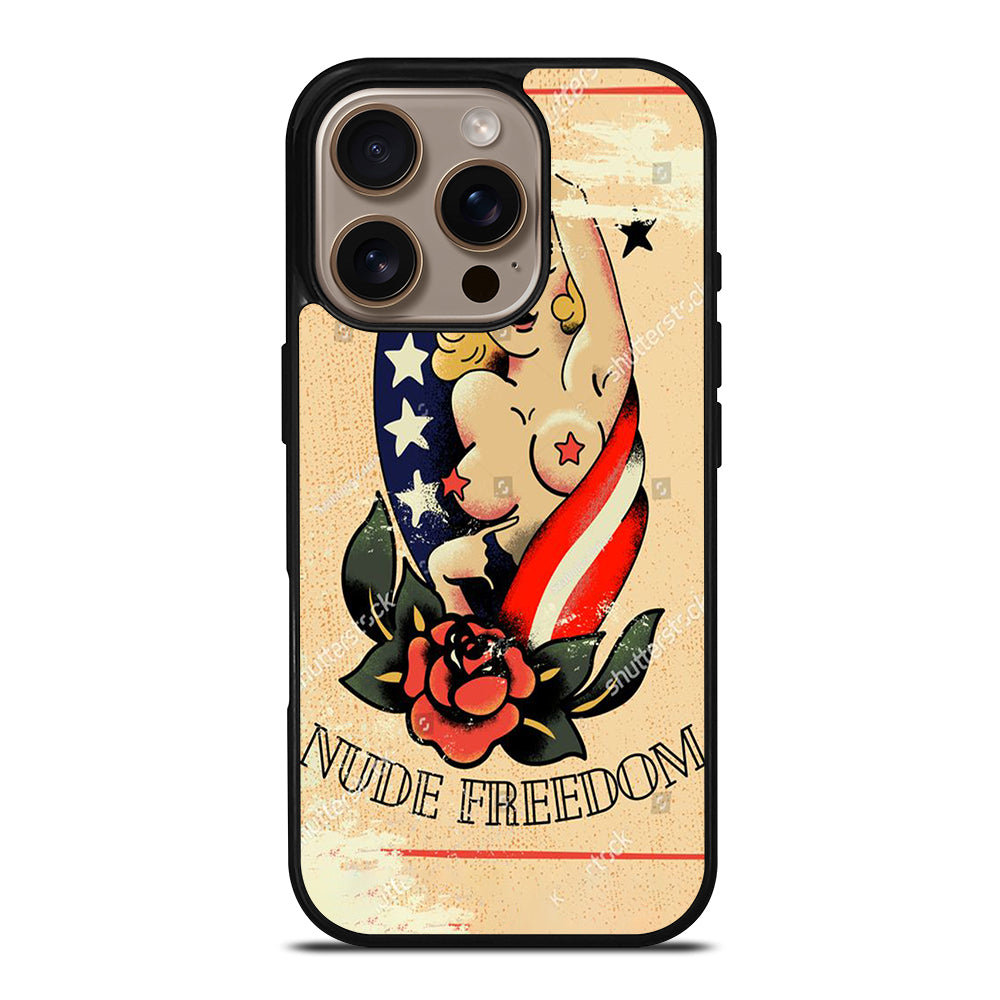 SAILOR JERRY SEXY GIRL TATTOO iPhone 16 Pro Case Cover