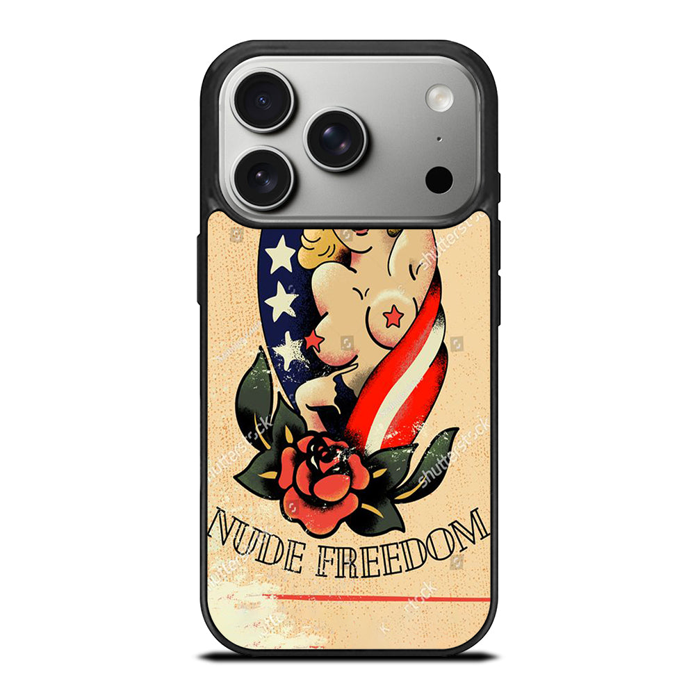 SAILOR JERRY SEXY GIRL TATTOO iPhone 17 Pro Case Cover