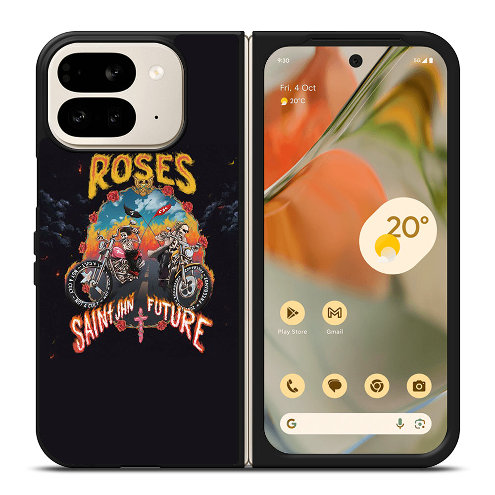 SAINT JHN AMERICAN RAPPER POSTER Google Pixel 9 Pro Fold Case Cover