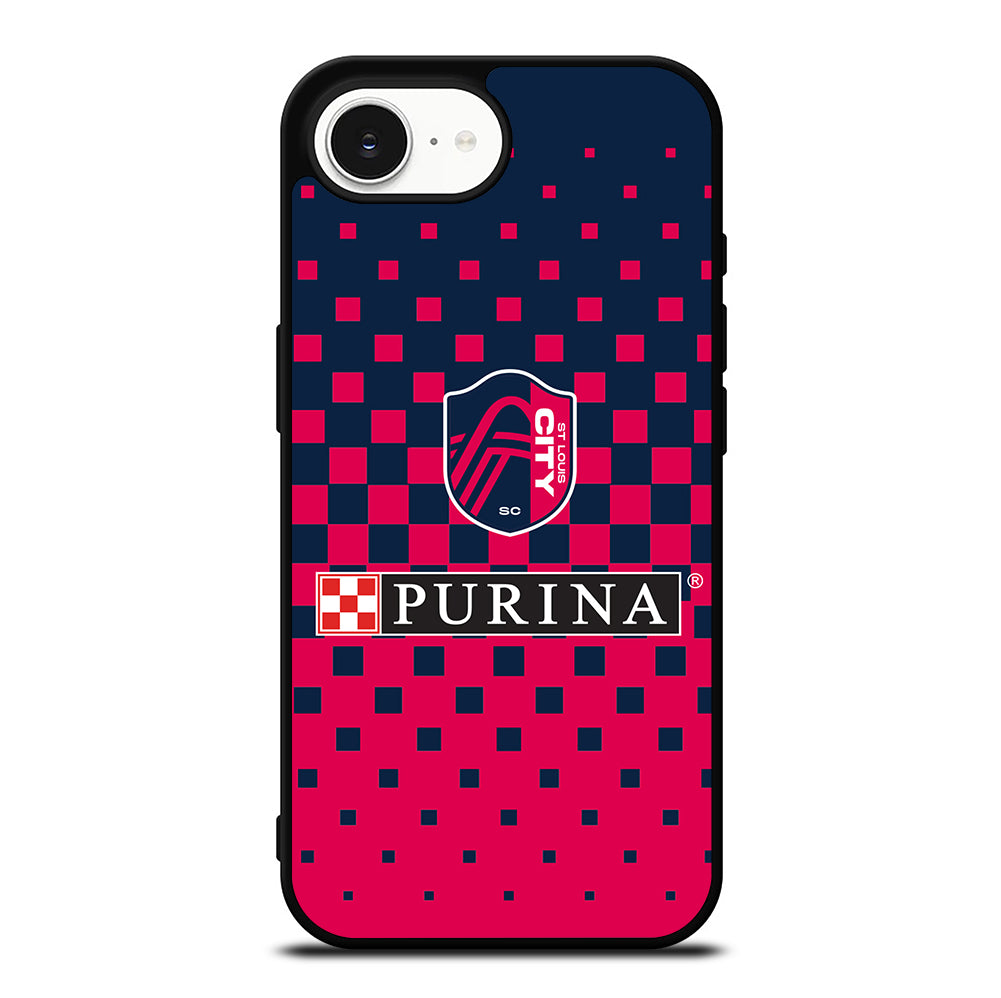 SAINT LOUIS CITY LOGO FOOTBALL iPhone 16e Case Cover