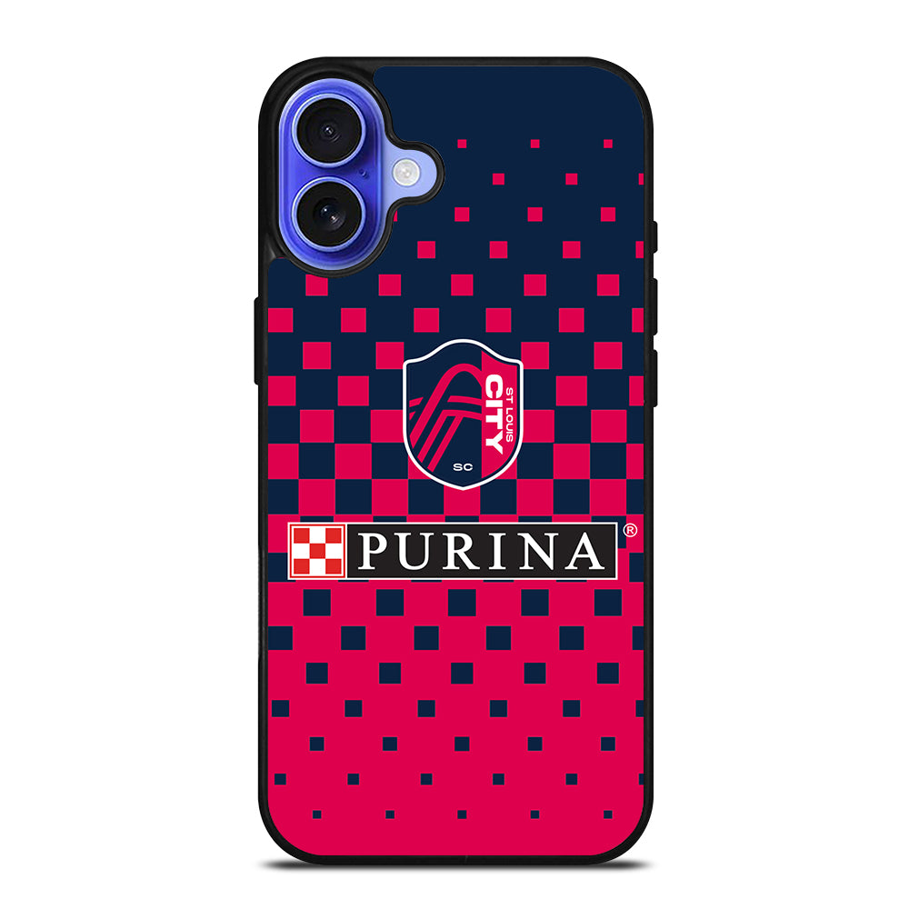 SAINT LOUIS CITY LOGO FOOTBALL iPhone 16 Case Cover