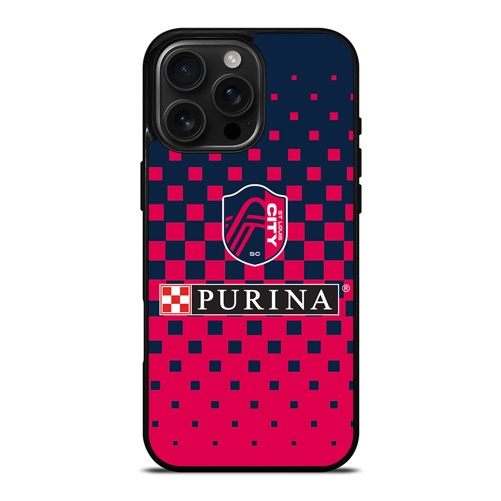 SAINT LOUIS CITY LOGO FOOTBALL iPhone 16 Pro Max Case Cover