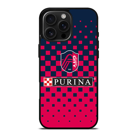 SAINT LOUIS CITY LOGO FOOTBALL iPhone 16 Pro Max Case Cover