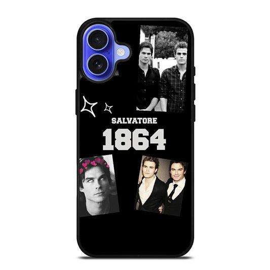 SALVATORE BROTHERS VAMPIRE DIARIES 1 iPhone 16 Case Cover