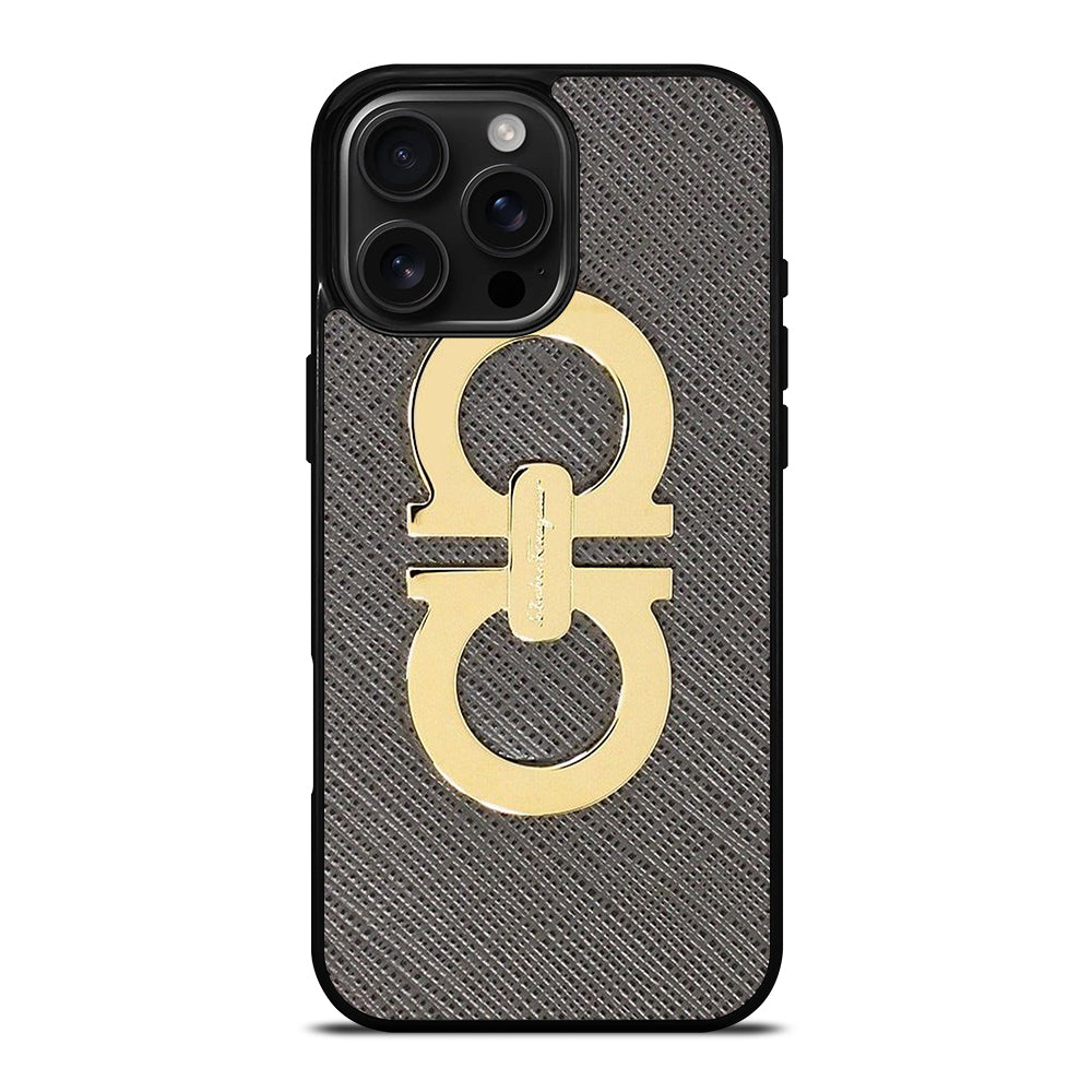 SALVATORE FERRAGAMO EMBLEM 2 iPhone 16 Pro Max Case Cover