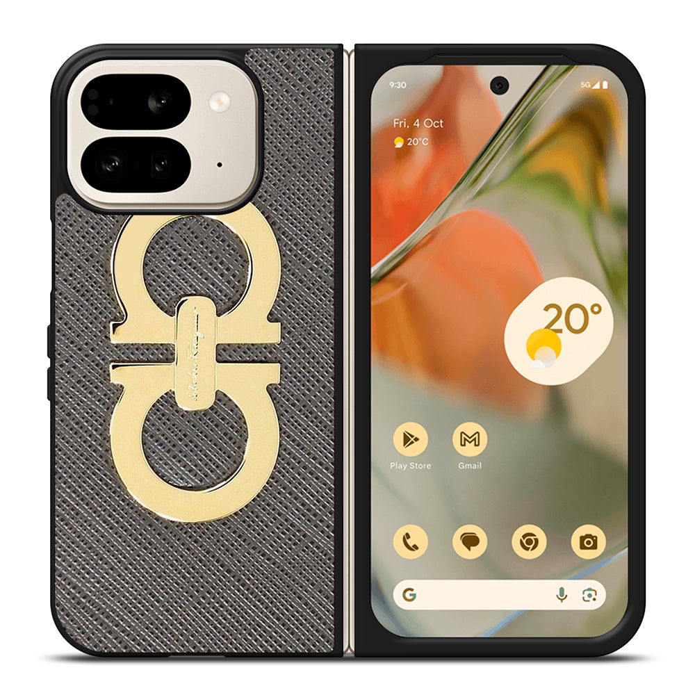 SALVATORE FERRAGAMO EMBLEM 2 Google Pixel 9 Pro Fold Case Cover